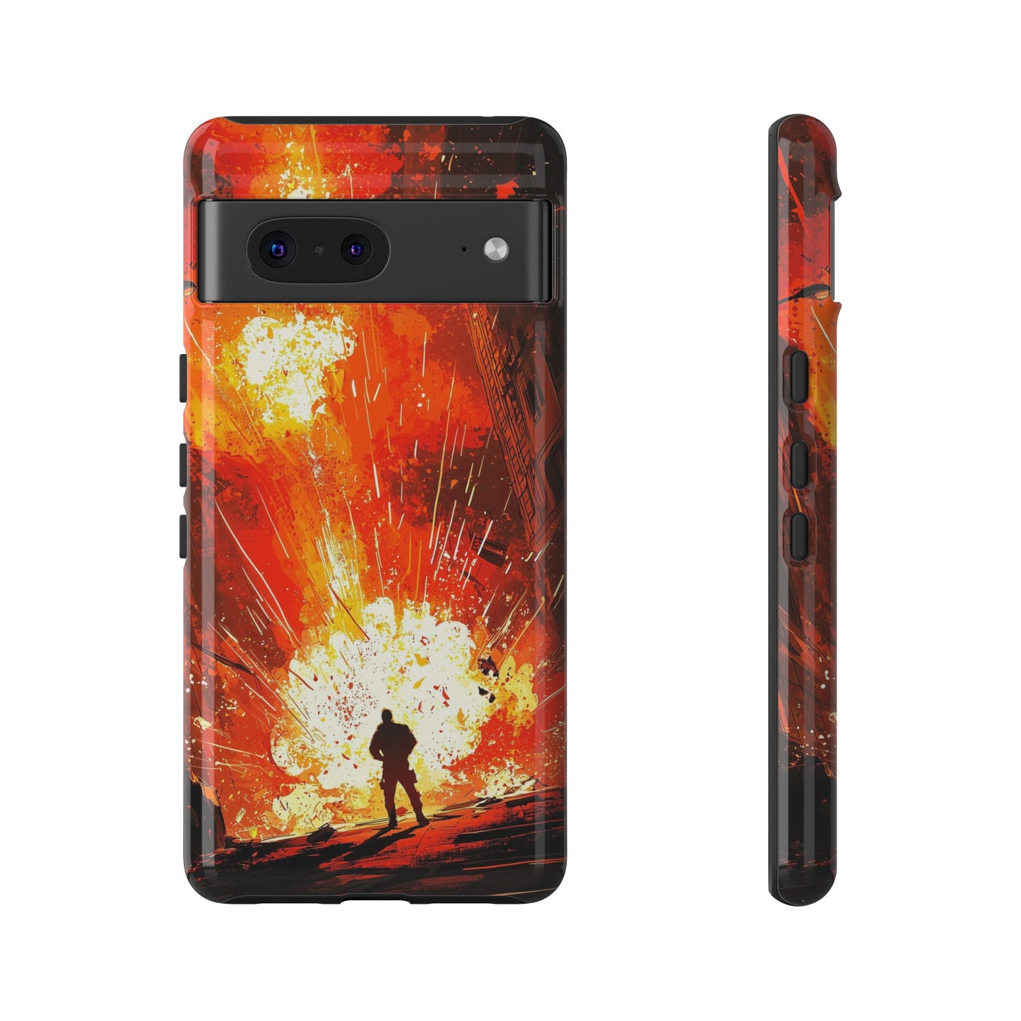Last Man Standing | Explosion Hero Phone Case for iPhone, Samsung & Pixel