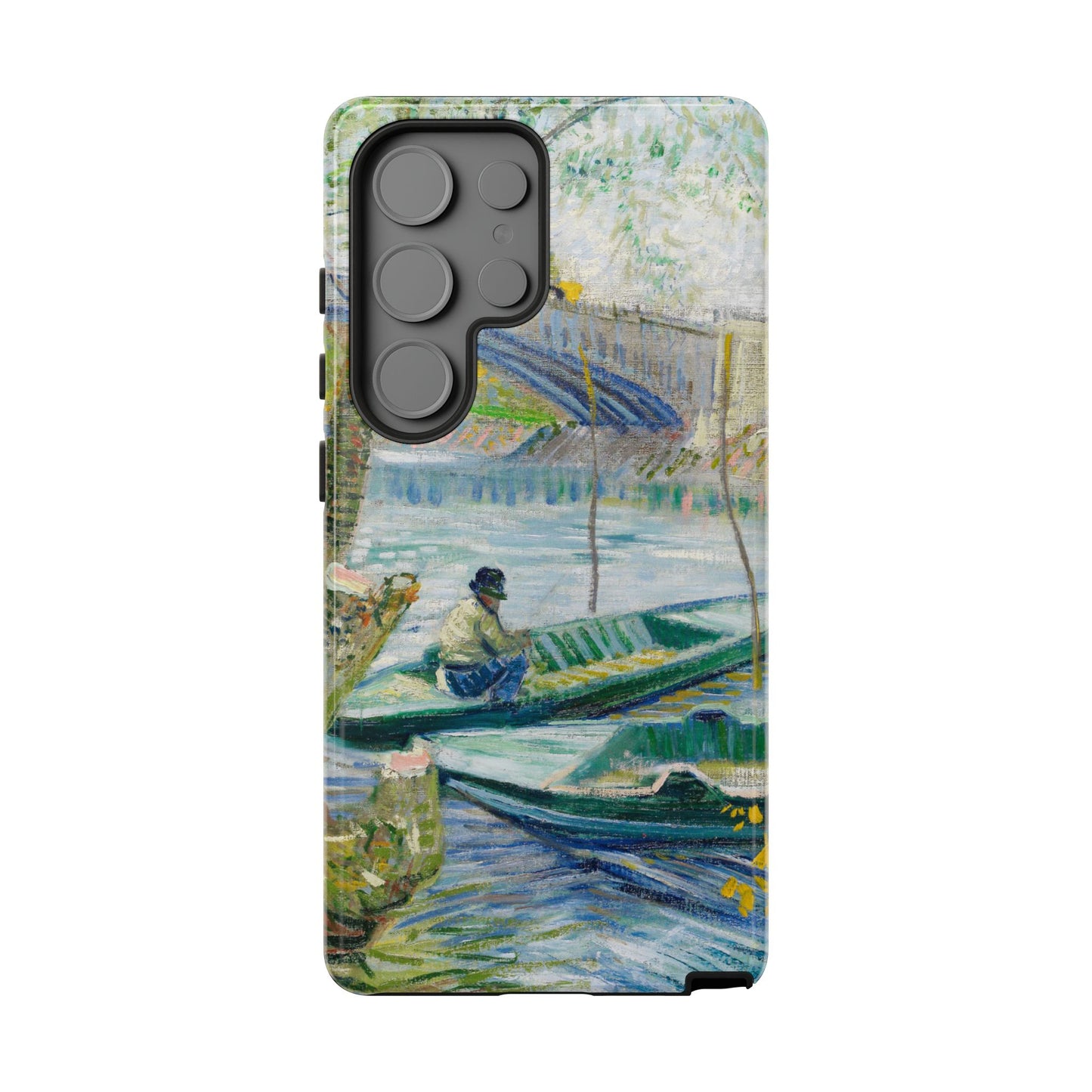 Vincent Van Gogh Fisherman Painting Phone Case - Art Case for iPhone, Samsung & Google Pixel