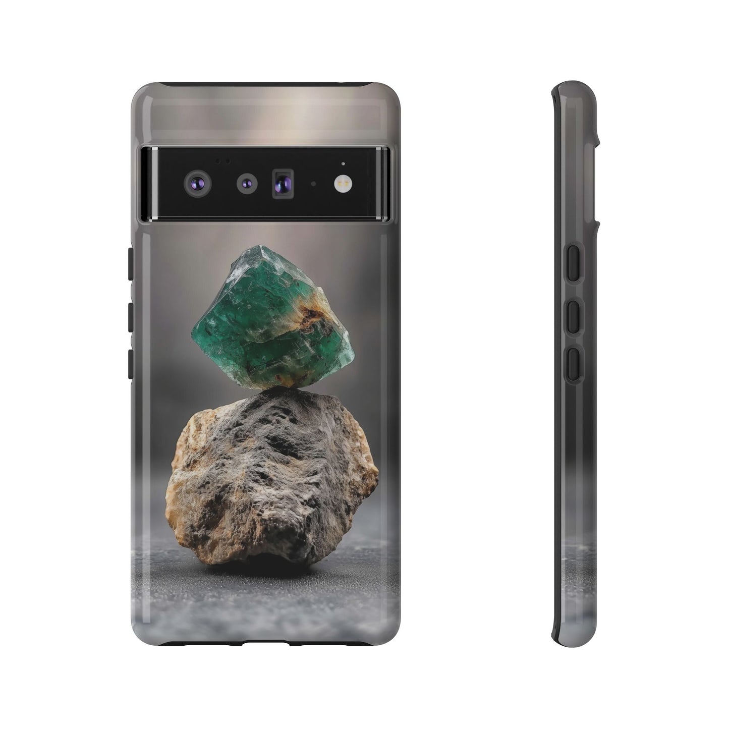 Balanced Emerald Phone Case for iPhone, Samsung & Google Pixel