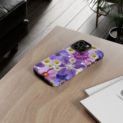 Lavender Blossom Floral Mobile Case
