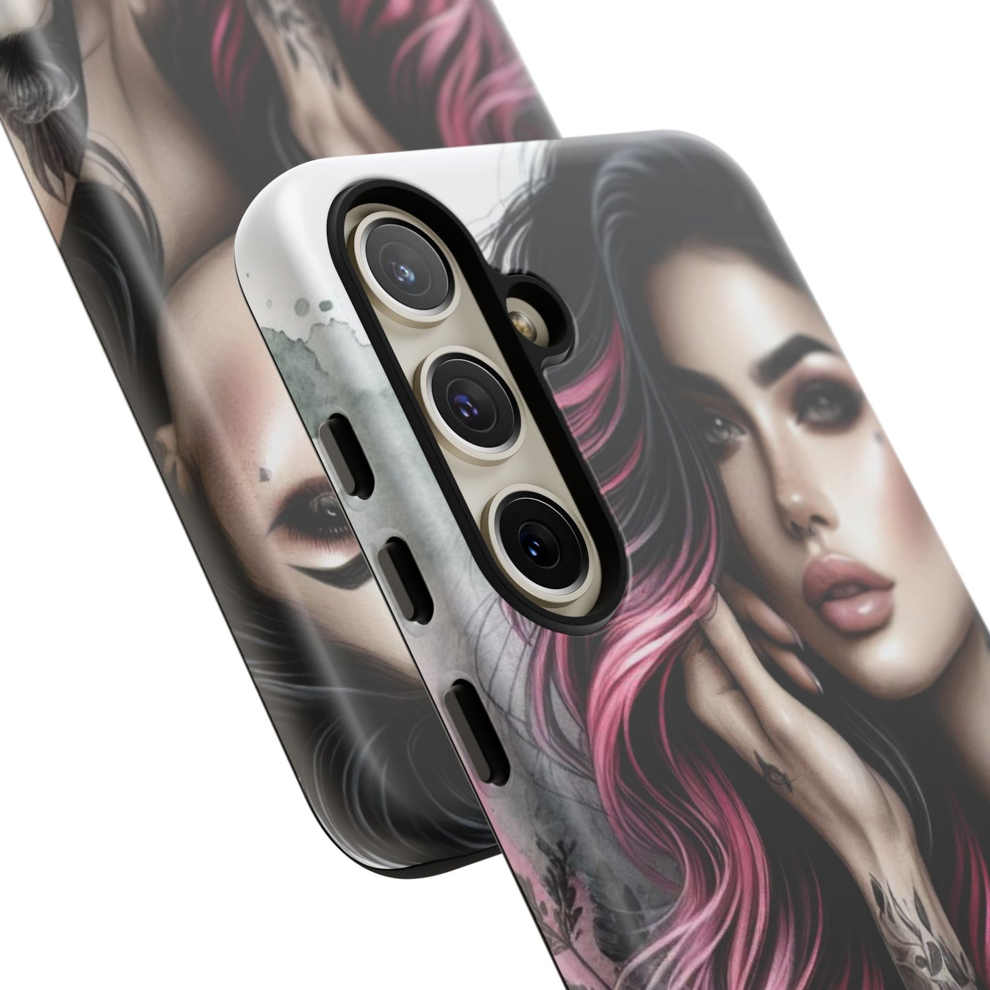 Tattooed Elegance – Gothic Art Mobile Cover