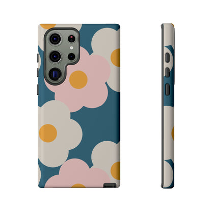 Retro Floral Phone Case – Vintage Aesthetic for iPhone, Samsung & Google Pixel