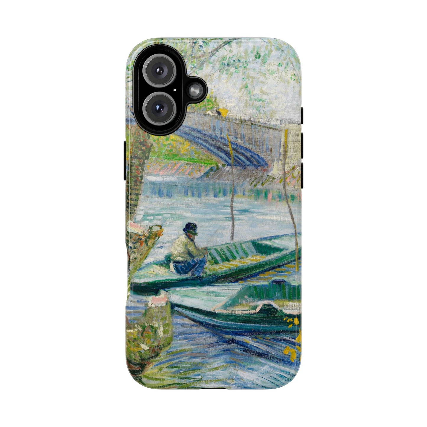 Vincent Van Gogh Fisherman Painting Phone Case - Art Case for iPhone, Samsung & Google Pixel