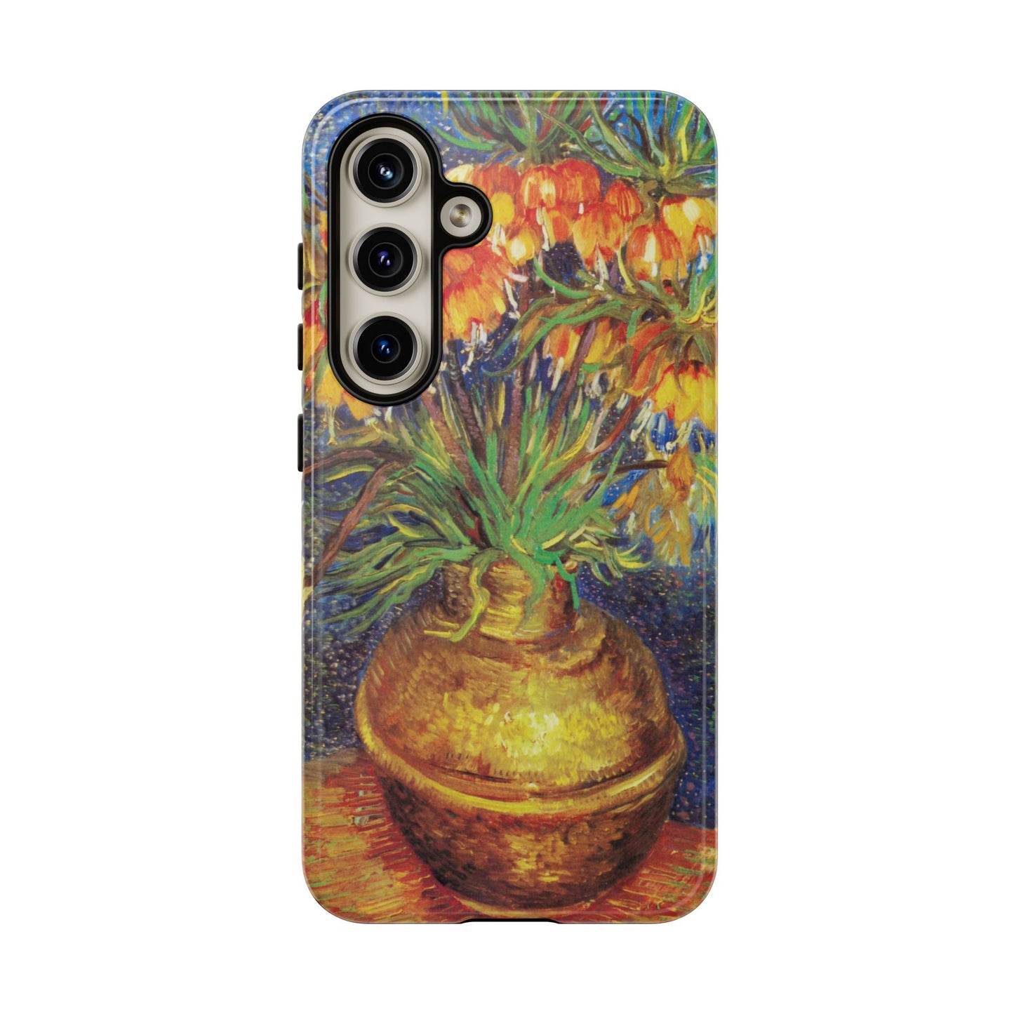 Vincent Van Gogh's Painting Inspired Phone Case - iPhone, Samsung & Google Pixel Cover - Flower Vase Phone Case, Floral Artistic Painting Case, Art Lover Gift