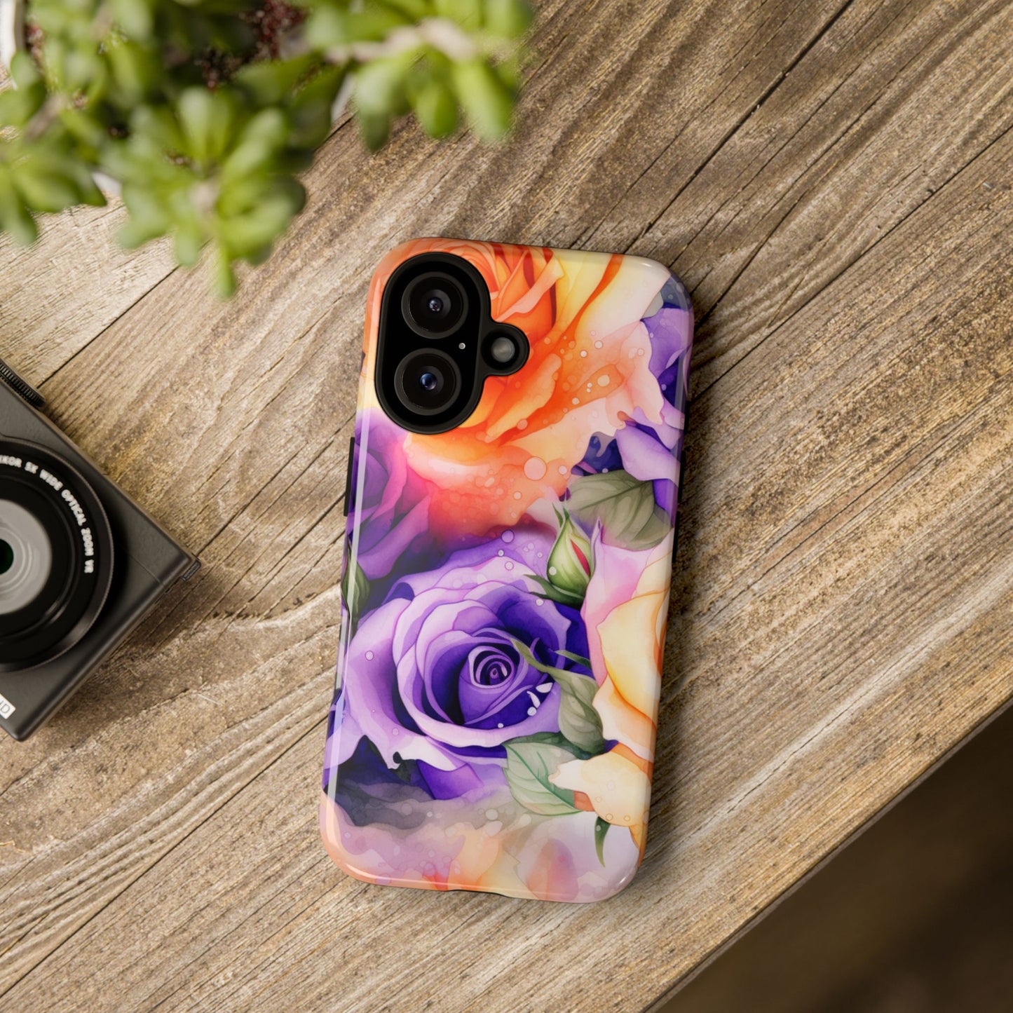 Elegant Rose Blossom Mobile Case