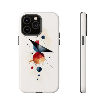 Orbital Drift – Abstract Space Geometry Phone Case for iPhone, Samsung & Pixel