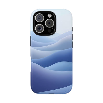 Intricate Abstract Wavy Landscape phone case