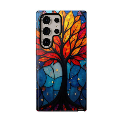 Stained Glass Tree: A Burst of Vibrant Elegance
