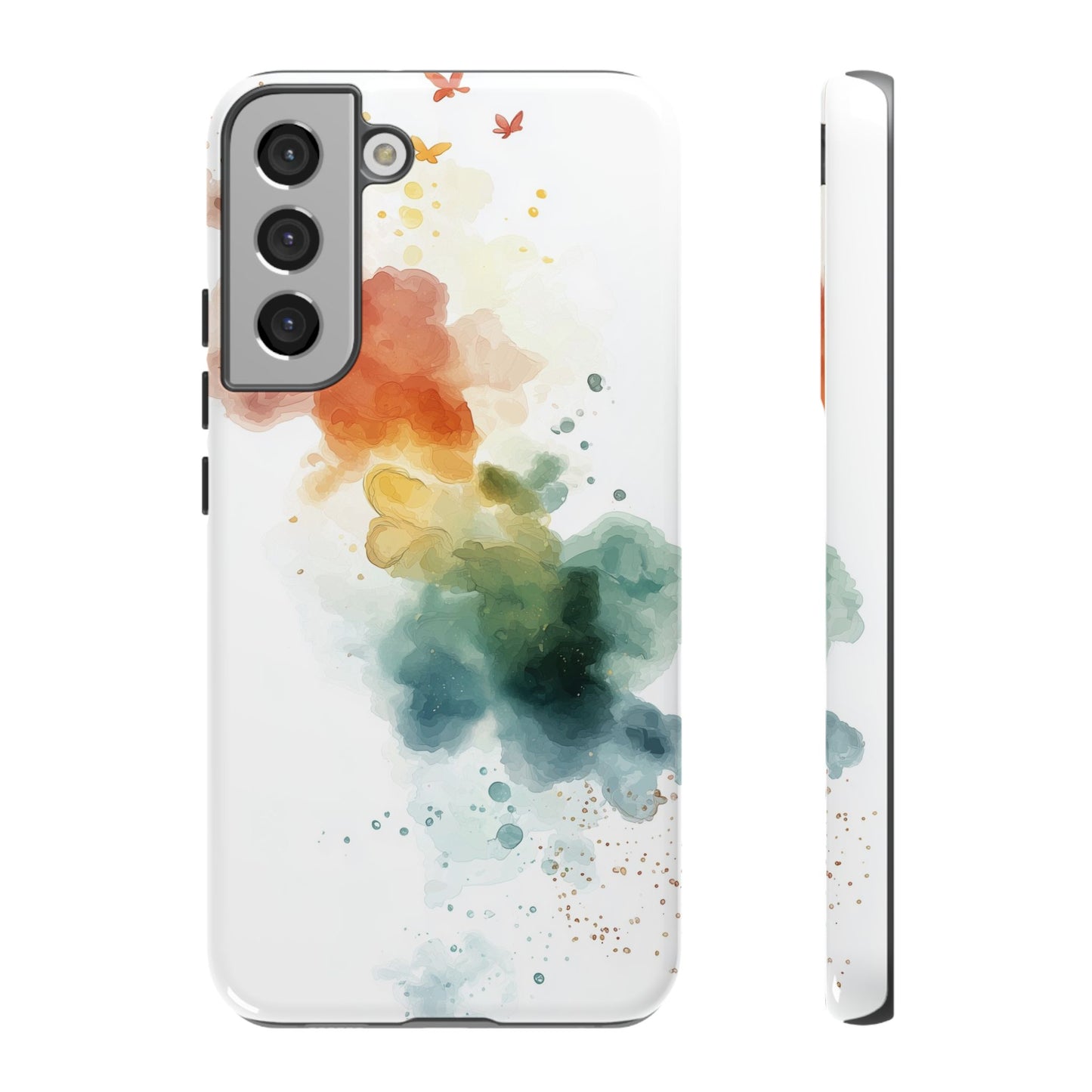 Whirlwind Rainbow Watercolor Phone Case for iPhone, google Pixel & Samsung