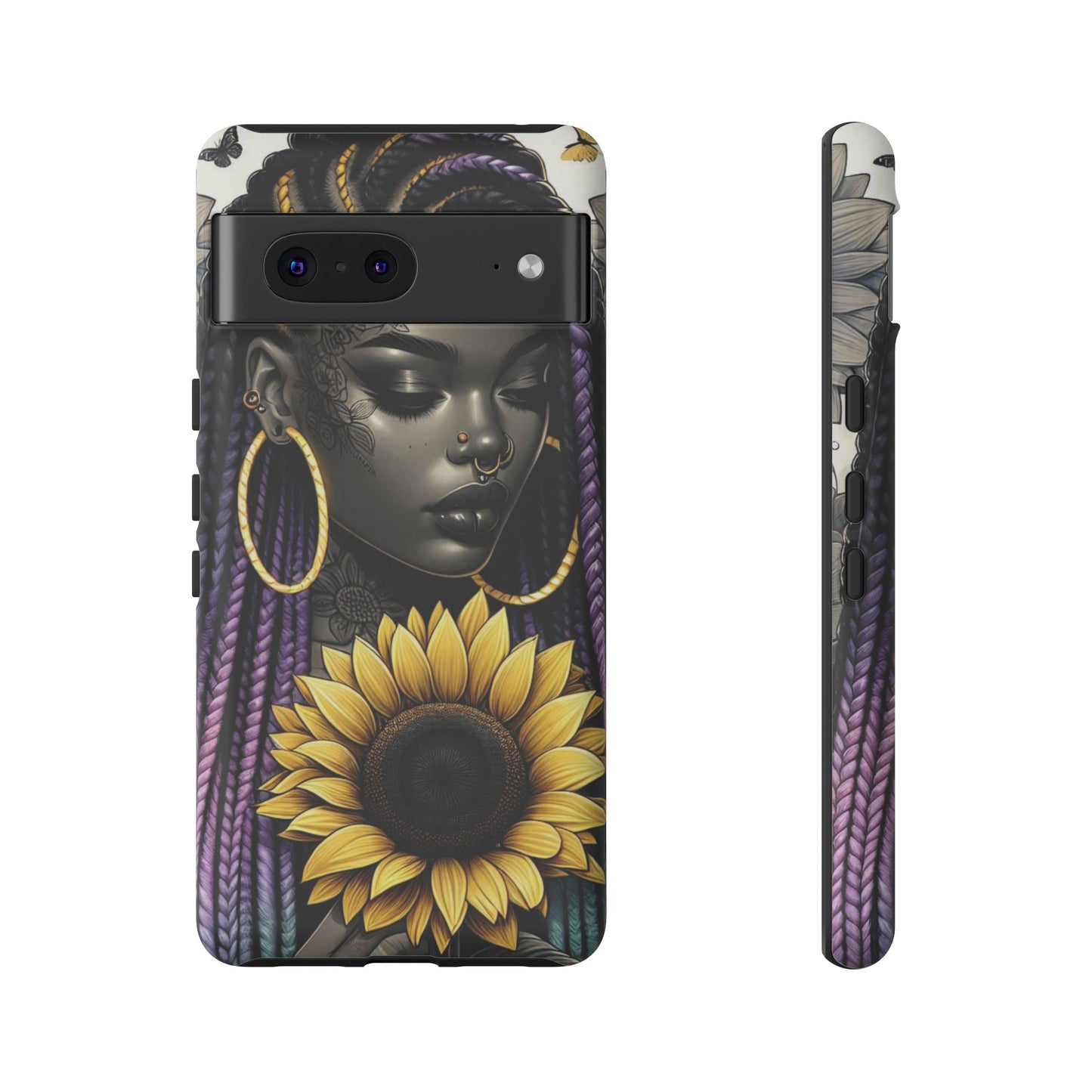 Sunflower Soul Art Mobile Case