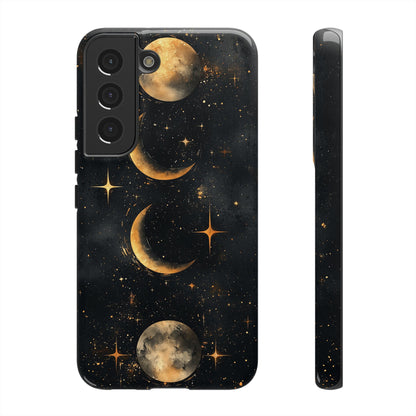 Lunar Phases Boho Moon Phone Case for iPhone, Pixel & Samsung