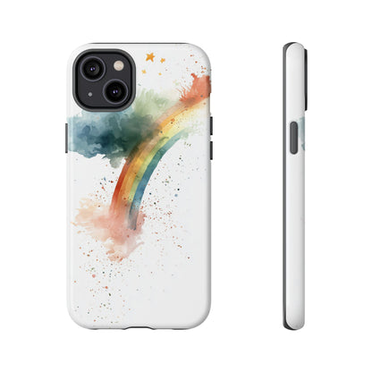 Mystic Splash Rainbow Watercolor Phone Case for iPhone, google Pixel & Samsung