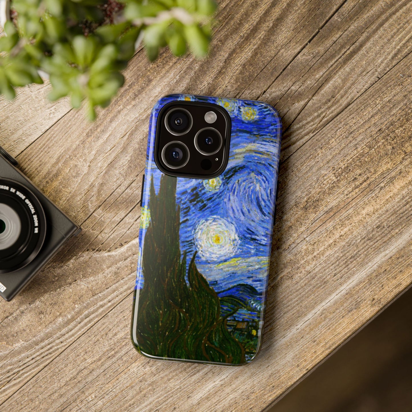 Starry Night Phone Case - Van Gogh Art for iPhone, Samsung & Pixel | Aesthetic, Shockproof & Slim Fit Cover