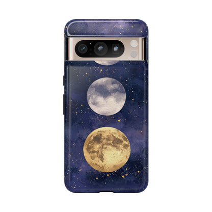 Moon Magic Watercolor Phone Case for iPhone, google Pixel & Samsung