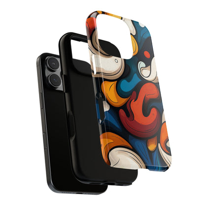 Molten Motion – Bold Abstract Swirl Phone Case for iPhone, Google Pixel, Samsung