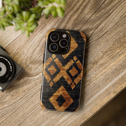 Golden Tribal Boho Phone Case for iPhone, Google Pixel & Samsung