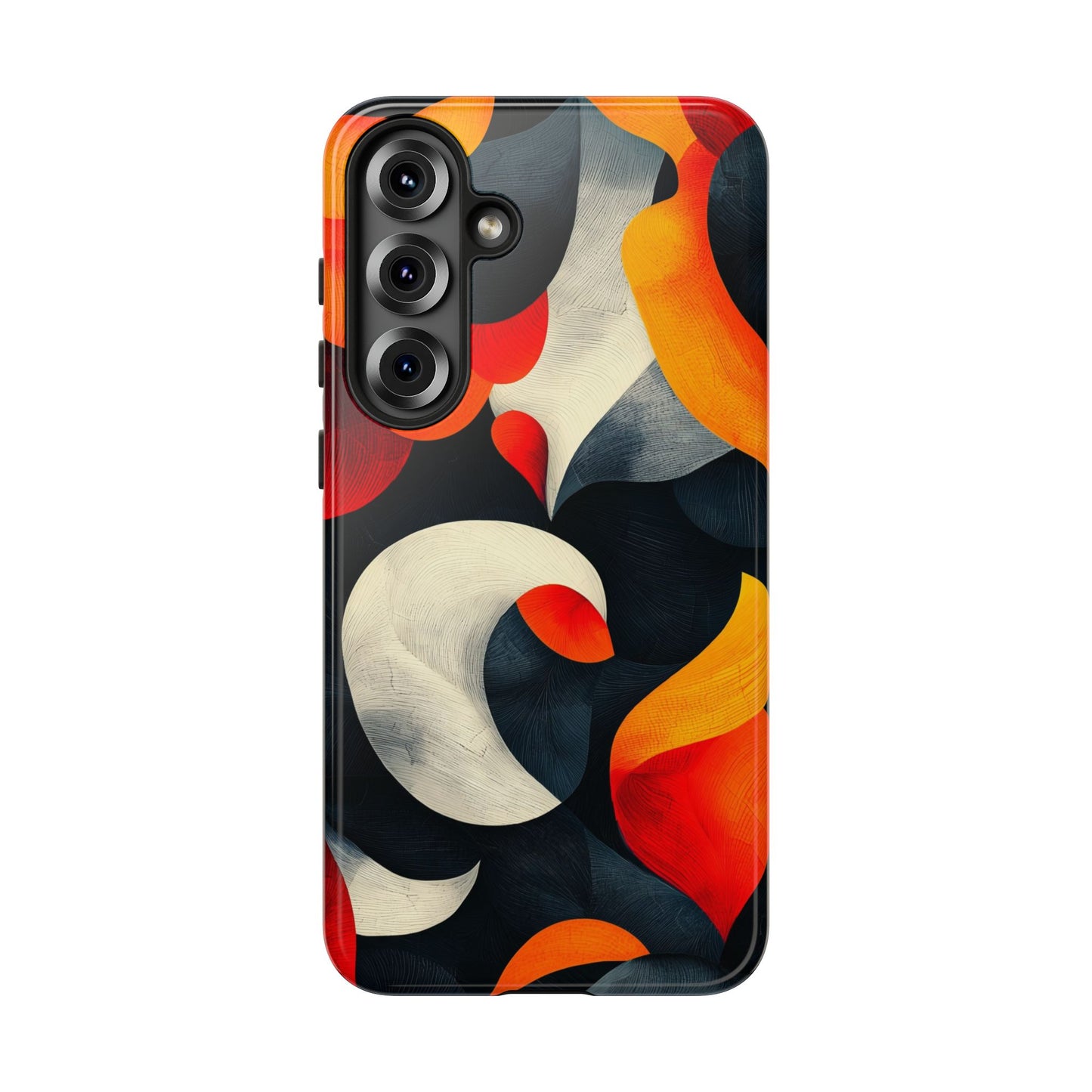 Molten Flow – Abstract Flame Phone Case for iPhone, Samsung & Pixel