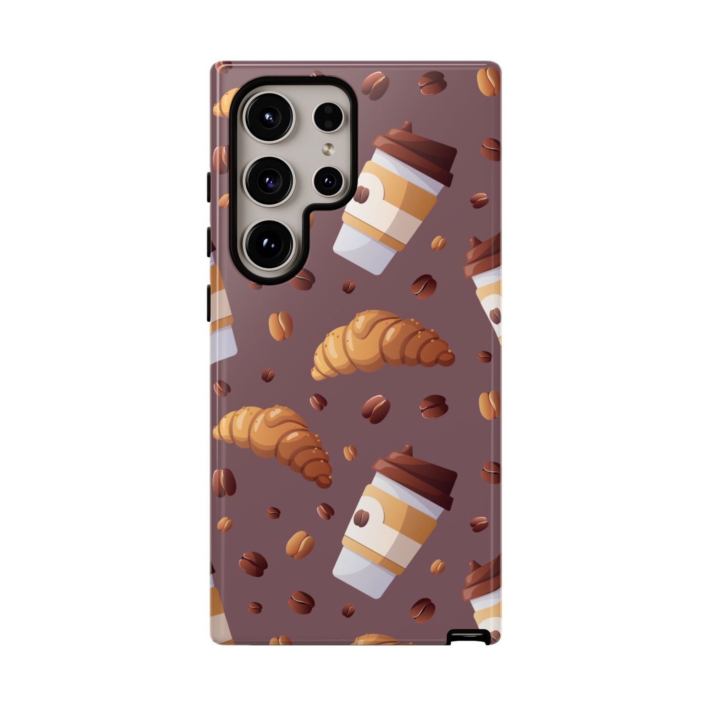 ]Kawaii Food Lover's Phone Case –Coffee Beans Phone Cover for iPhone, Google Pixel, Samsung