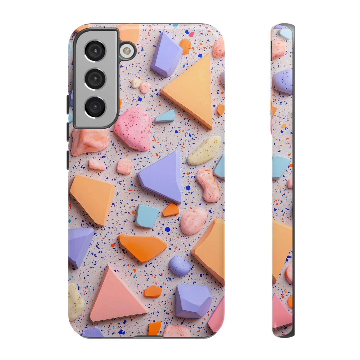 Playful Pastel Terrazzo Phone Case for iPhone, google Pixel & Samsung