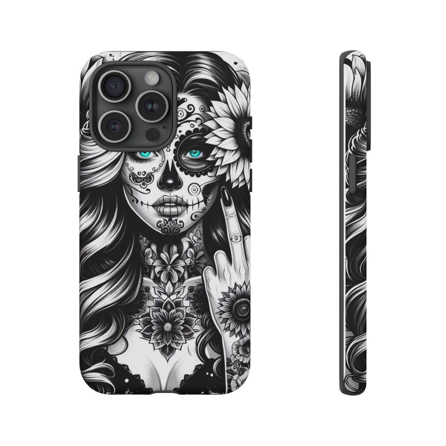 La Rebel – Day of the Dead Gothic Attitude Mobile Cover