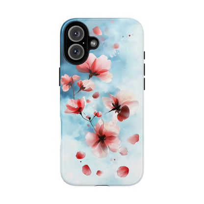 Petal Whispers Watercolor Phone Case for iPhone, google Pixel & Samsung