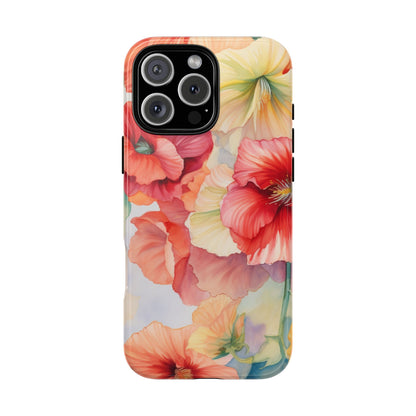 Floral Harmony Watercolor Mobile Case
