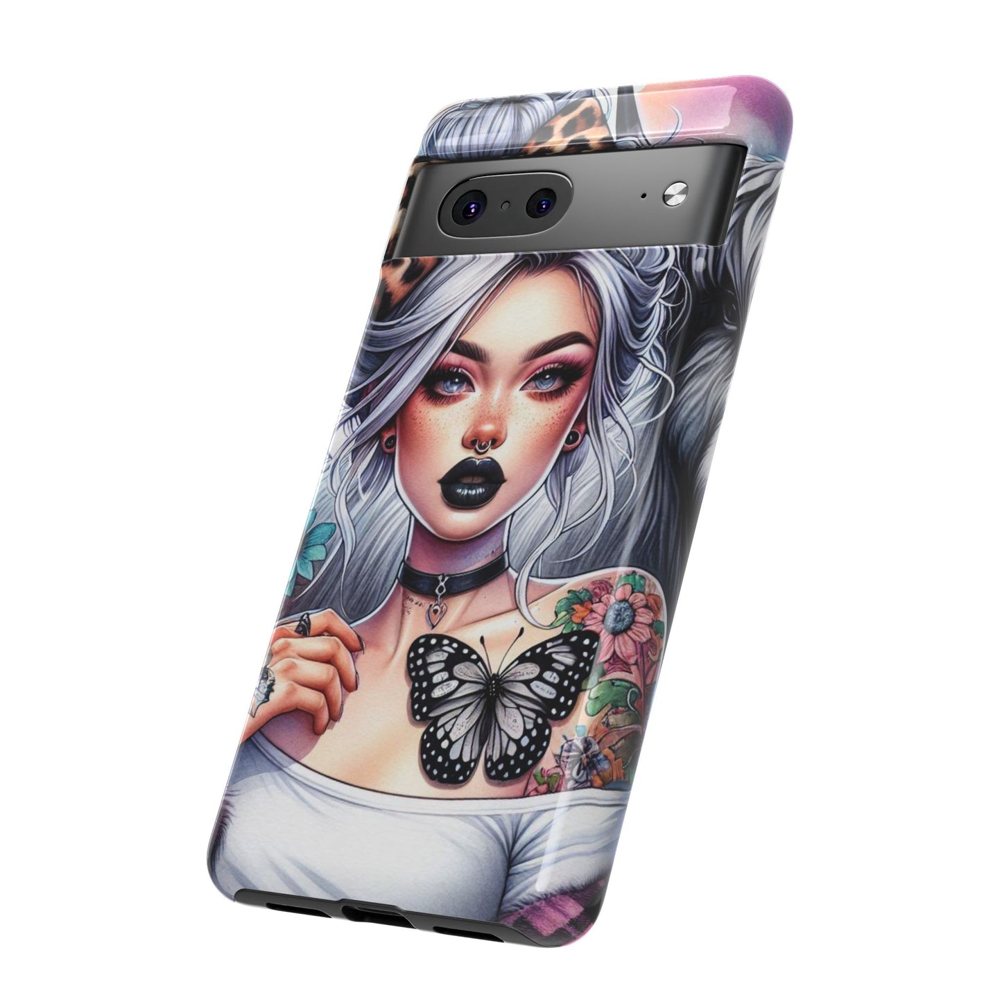 Wild Spirit – Gothic Chic & Nature Fusion Mobile Cover