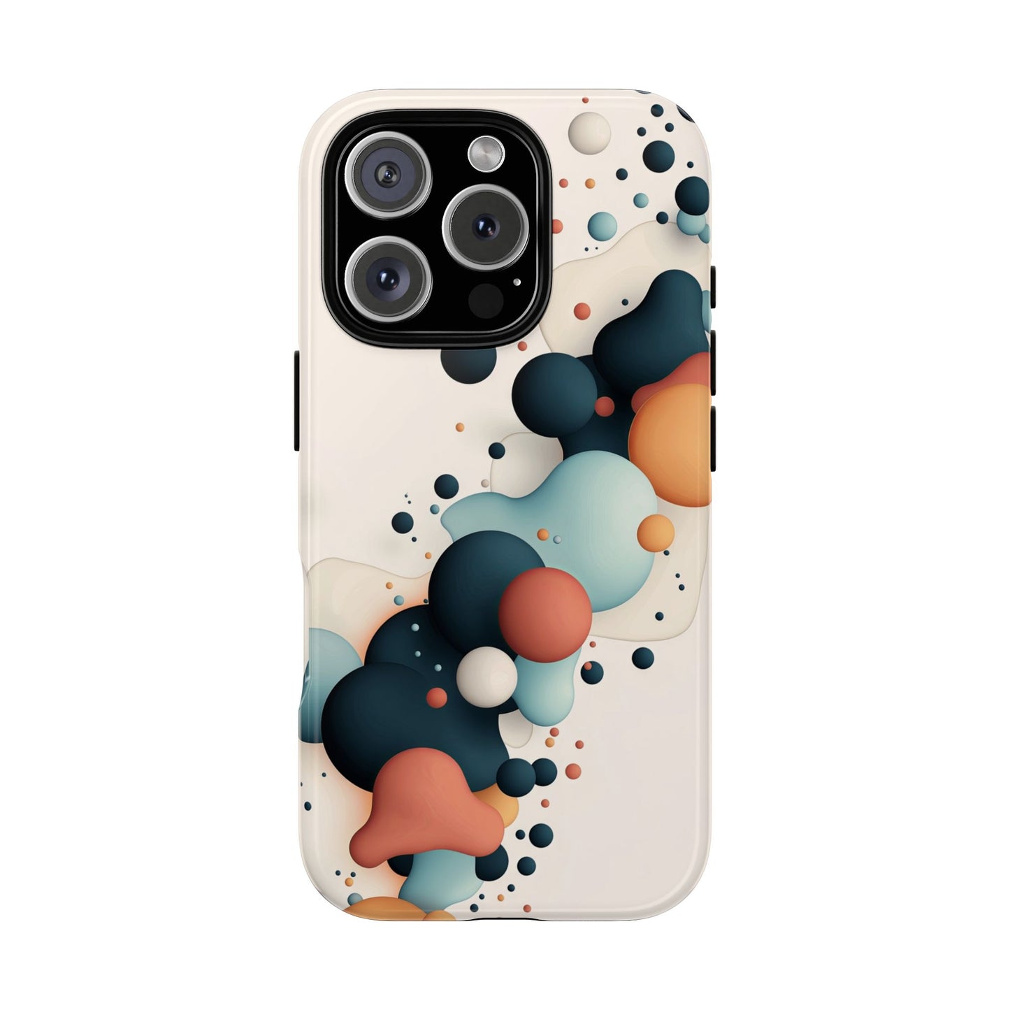 Bubble Rush – Abstract Burst Phone Case for iPhone, Samsung & Pixel