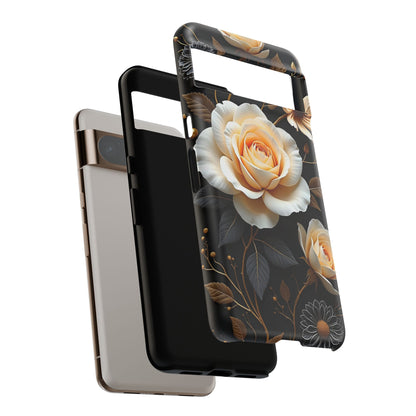 Elegant 3D Floral Design, Botanical Phone Case design for Iphone.