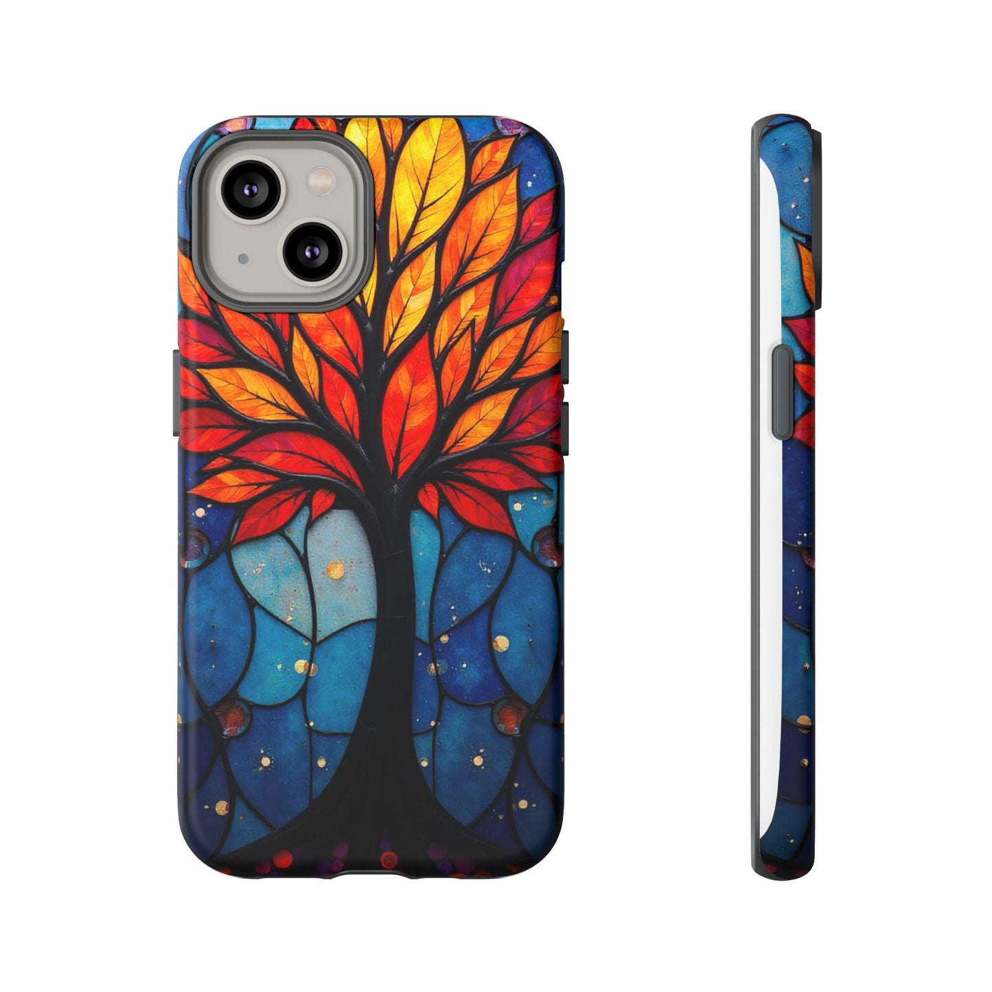 Stained Glass Tree: A Burst of Vibrant Elegance