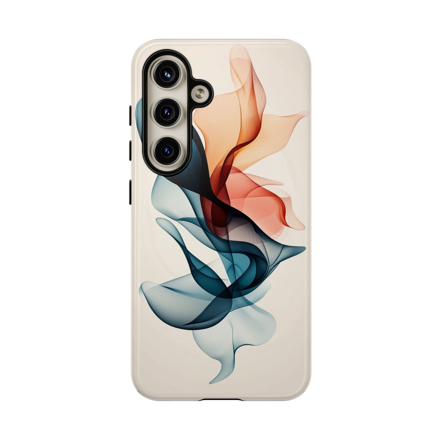 Ethereal Flow – Minimal Abstract Phone Case for iPhone, Google Pixel, Samsung