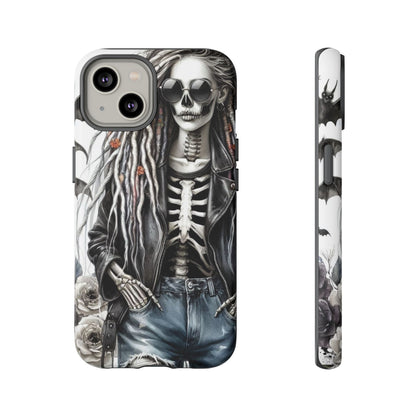 Skull Queen – Gothic Skeleton & Dark Grunge Mobile Cover