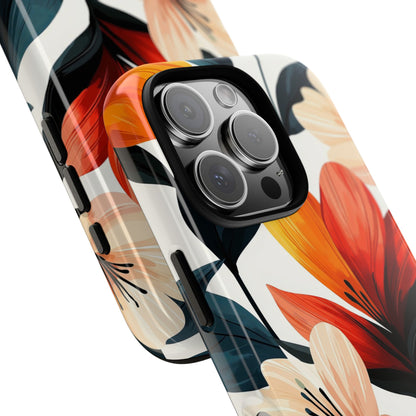 Sunset Garden Floral Case | Vibrant Bloom Design for iPhone, Pixel & Samsung