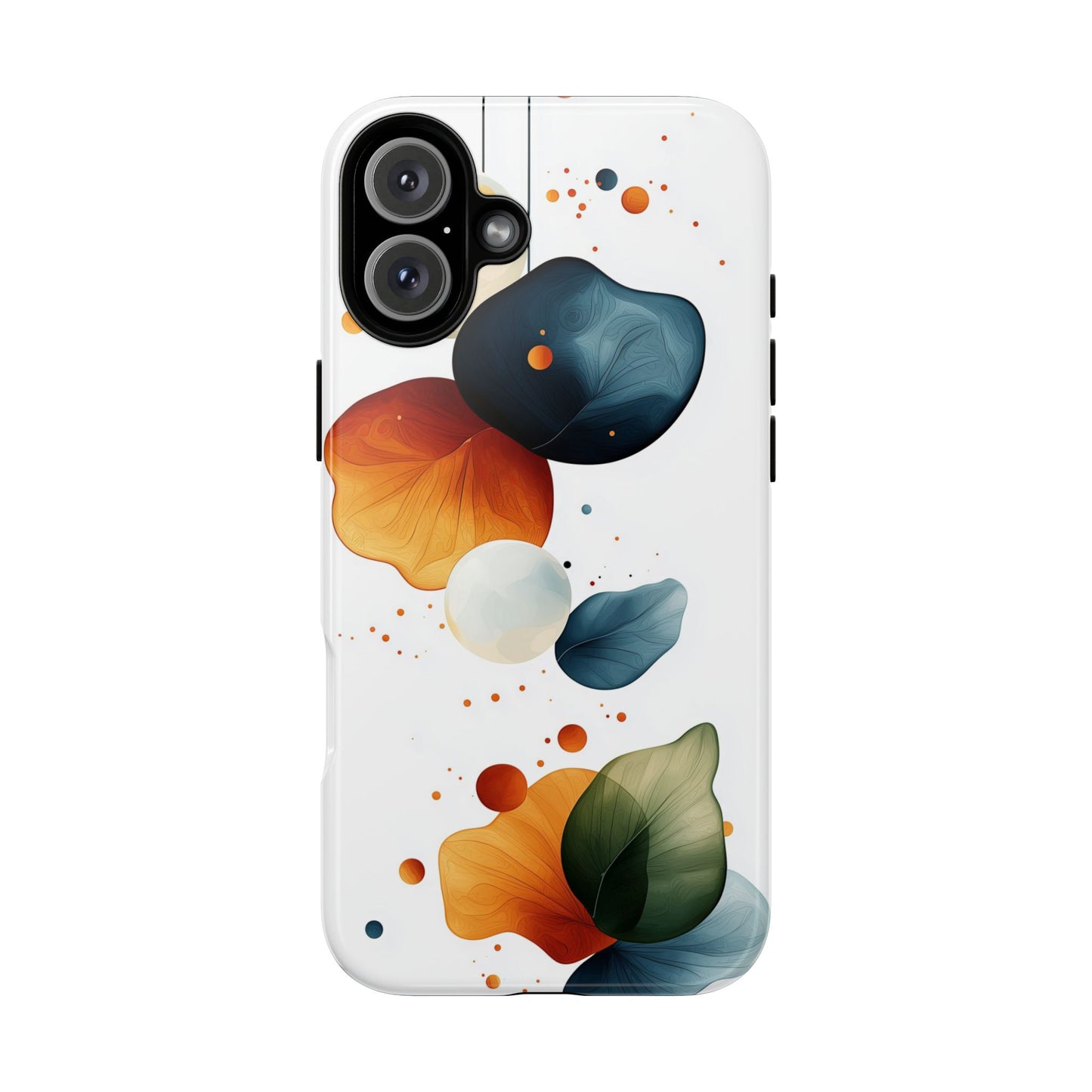 Orbital Bloom – Abstract Nature-Inspired Phone Case for iPhone, Google Pixel, Samsung
