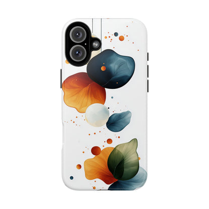 Orbital Bloom – Abstract Nature-Inspired Phone Case for iPhone, Google Pixel, Samsung