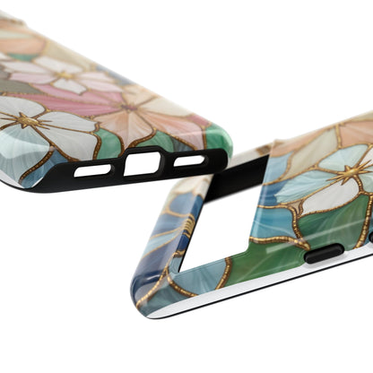 Floral Symphony: Stained Glass Elegance