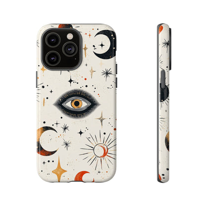 Mystic Moon & Stars Boho Phone Case for iPhone, Pixel & Samsung
