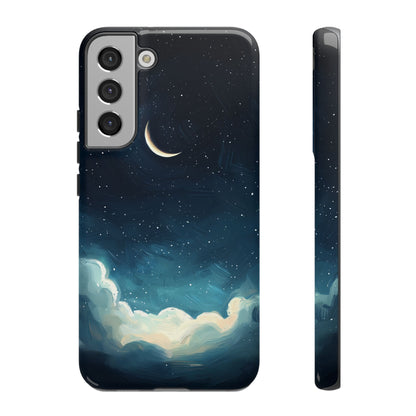 Midnight Aurora Watercolor Phone Case for iPhone, google Pixel & Samsung
