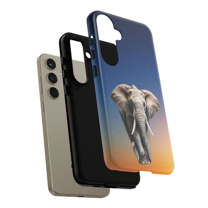 Celestial Elephant Mobile Cover – Dreamy Night Sky Aesthetic