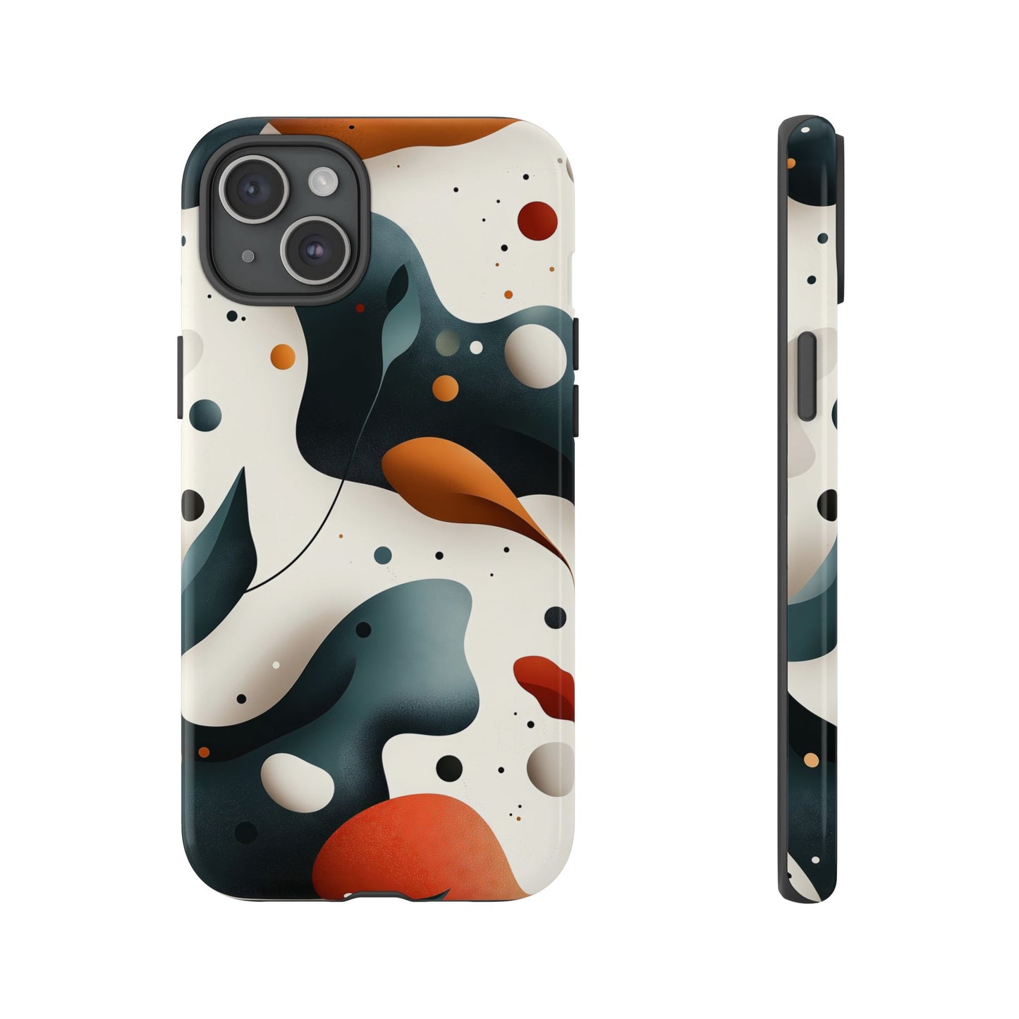 Midnight Bloom – Organic Abstract Phone Case for iPhone, Samsung & Pixel