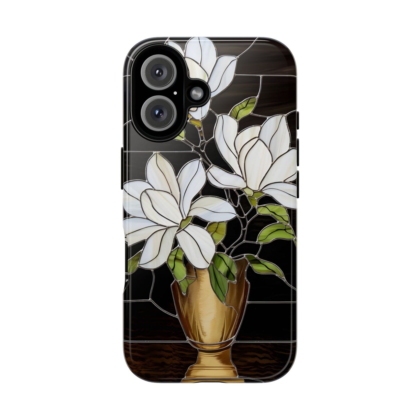 Stained Glass Floral Phone Case
