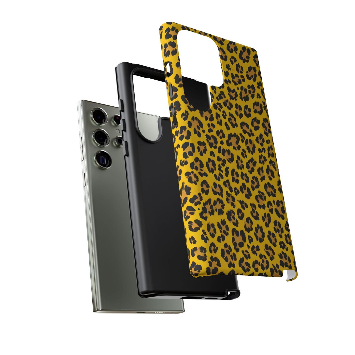 Leopard Texture Printed Back Cover Case phone