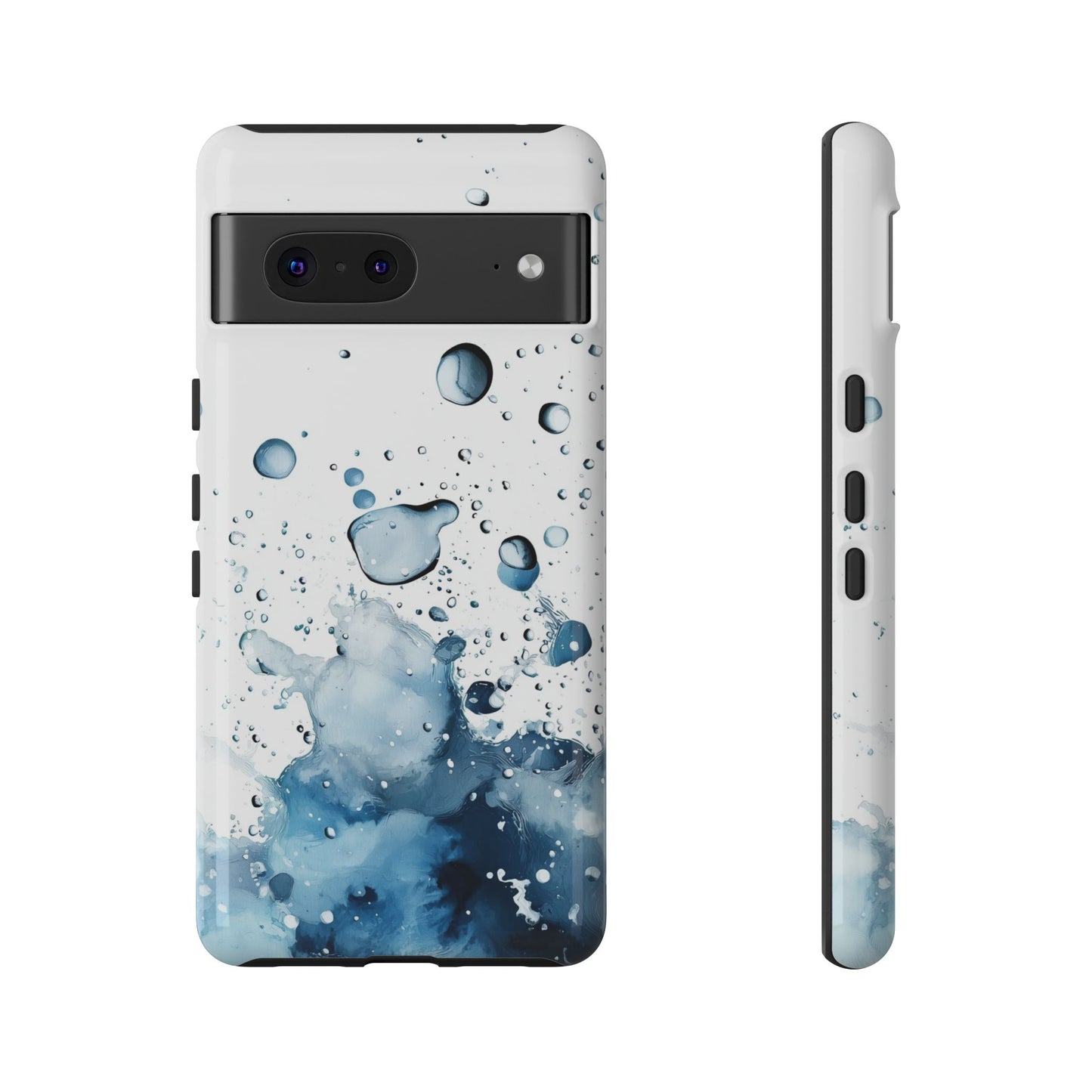 Aqua Burst Watercolor Phone Case for iPhone, google Pixel & Samsung