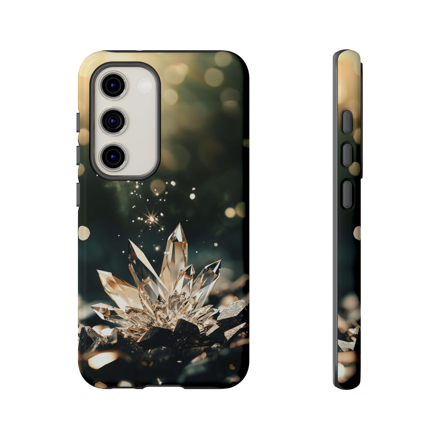 Crystal Stone Sparkle Phone Case – iPhone, Google Pixel, Samsung