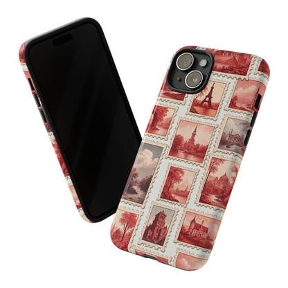 Vintage Postcard Stamps Phone Case