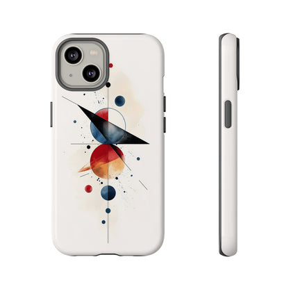 Orbital Drift – Abstract Space Geometry Phone Case for iPhone, Samsung & Pixel