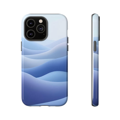 Intricate Abstract Wavy Landscape phone case
