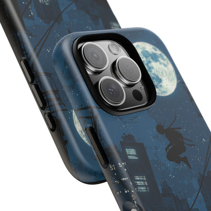 Moonlit Shadows: The Silent Ninja Phone Case for iPhone, Samsung & Pixel