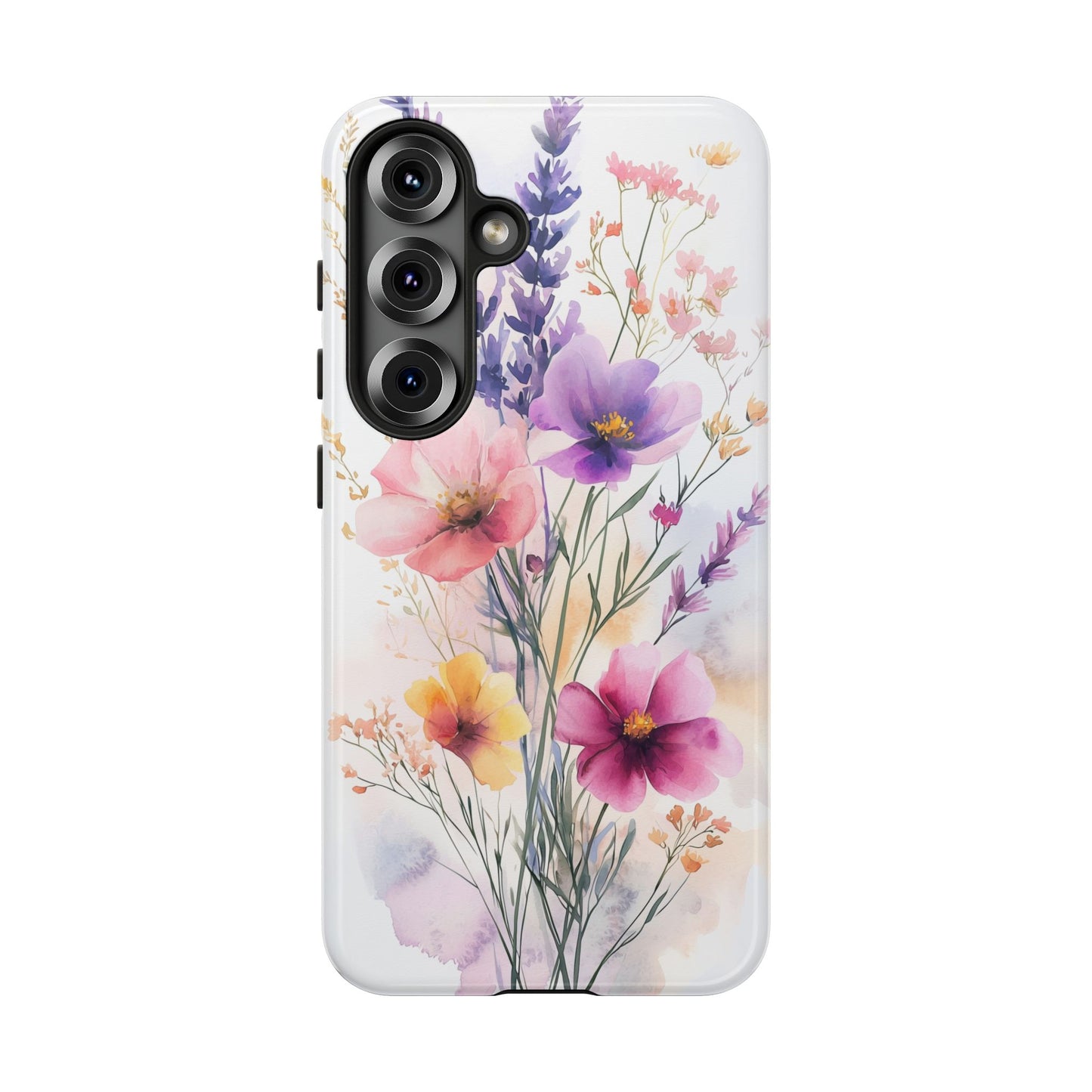 Blooming Meadow Watercolor Phone Case for iPhone, google Pixel & Samsung