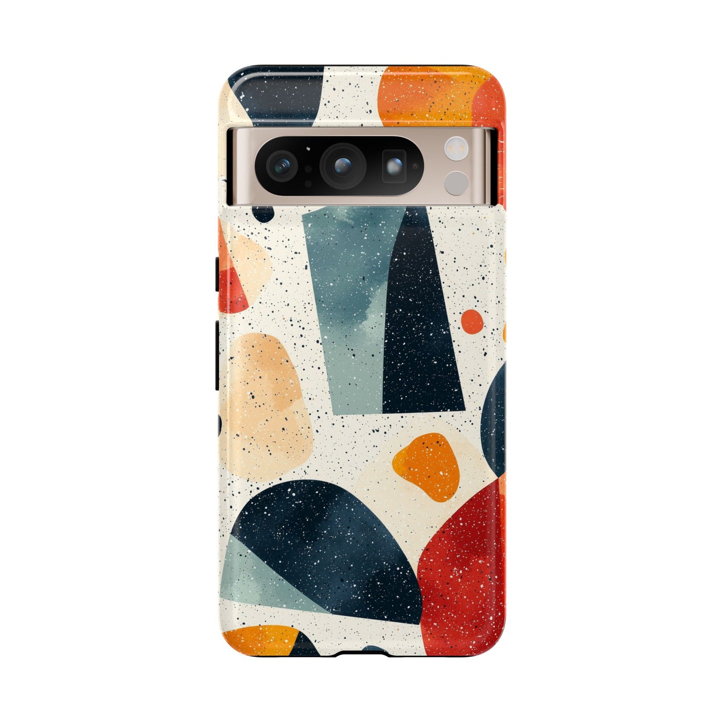 Golden Noir Terrazzo Phone Case for iPhone, Pixel & Samsung